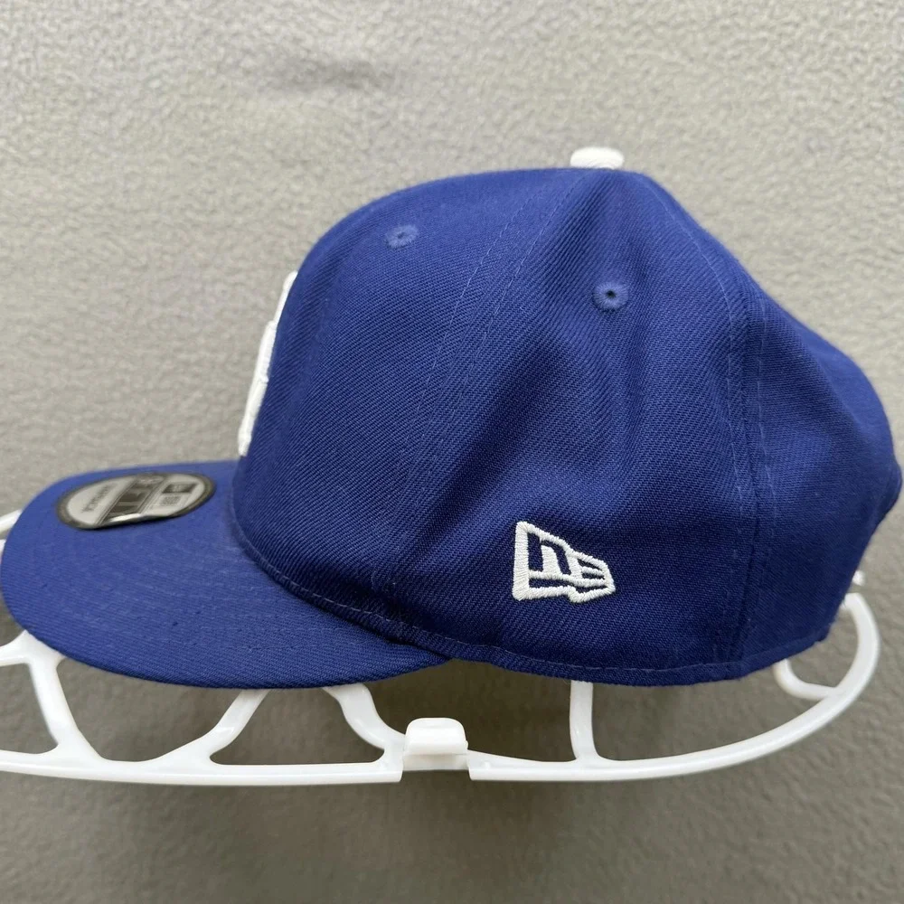 Los Angeles Dodgers Hat Cap Snap Back Mens One Size Blue MLB Baseball New Era